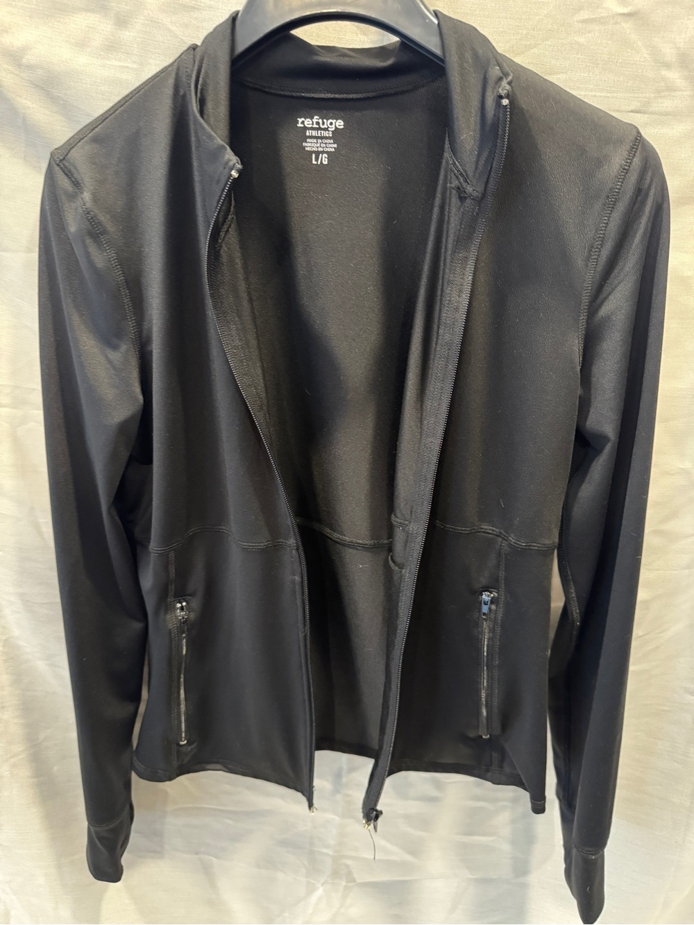 refuge Black Women’s Lightweight Bomber Jacket